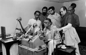 Satyajit Ray editing